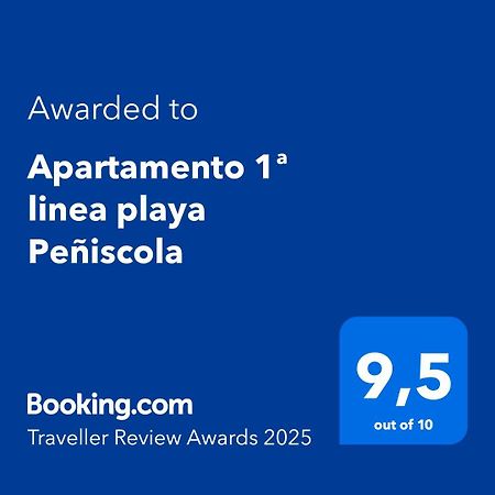 Apartamento 1ª Linea Playa Peñíscola Εξωτερικό φωτογραφία